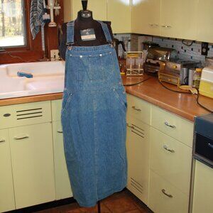 FrenchKuff Overall Style Dress Vintage Denim